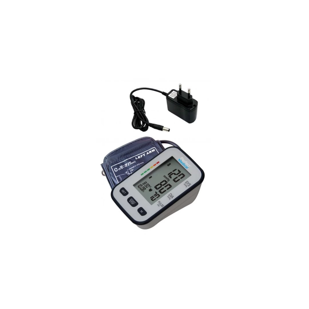 Tensiometru de brat Perfect-Medical cu senzor de mare precizie pm-119, complet automat, adaptor inclus, Avizat Medical - 