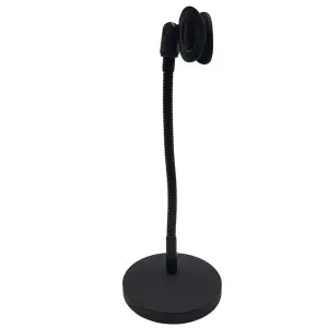 Stativ profesional pentru microfon IdeallStore®, Sound Helper, flexibil, metalic, 41 cm, negru - 