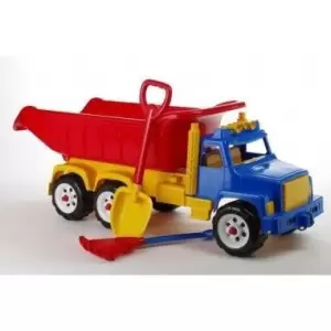 Camion Jumbo cu unelte, Burak, multicolor, 100x33x38 cm - 
