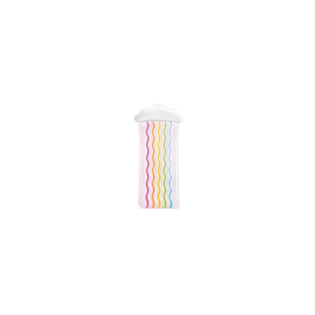 Saltea-Placa gonflabila pentru inot, Intex, 56804, Curcubeu, 180 X 86 cm, Multicolor - 