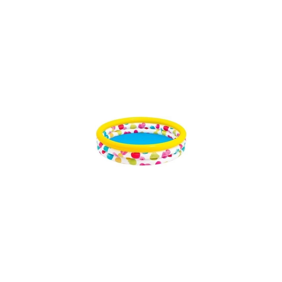 Piscina gonflabila copii, Intex, Cool dots ,multicolor, 581 litri,168 x 38 cm, 58449 - 