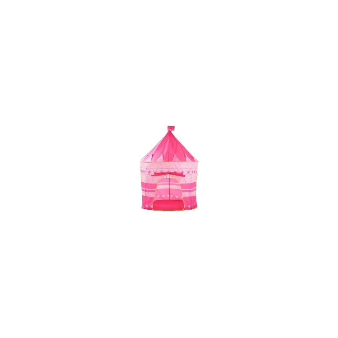 Cort de joaca pentru fetite printese, roz, LeanToys, 9502 - 