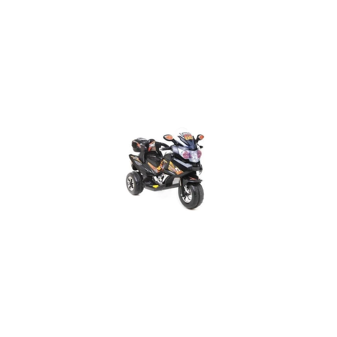 Motocicleta electrica sport pentru copii, PB378, LeanToys, 5719, Negru-Portocaliu - 