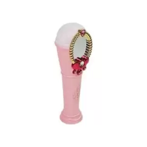 Oglinda magica karaoke roz, cu microfon si USB, pentru fetite, LeanToys, 7815 - 