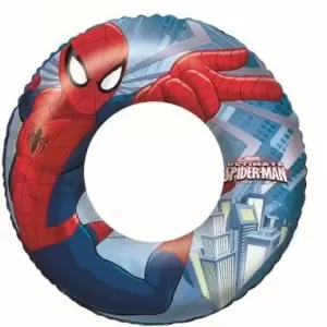 Colac Spider-Man gonflabil pentru inot, copii 3-6 ani, Bestway 98003, 56 cm - 