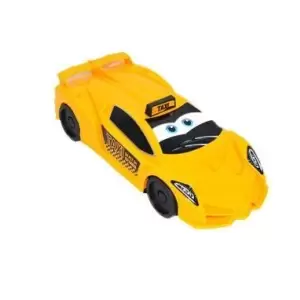 Masinuta sport pentru copii, Taxi, galben - 