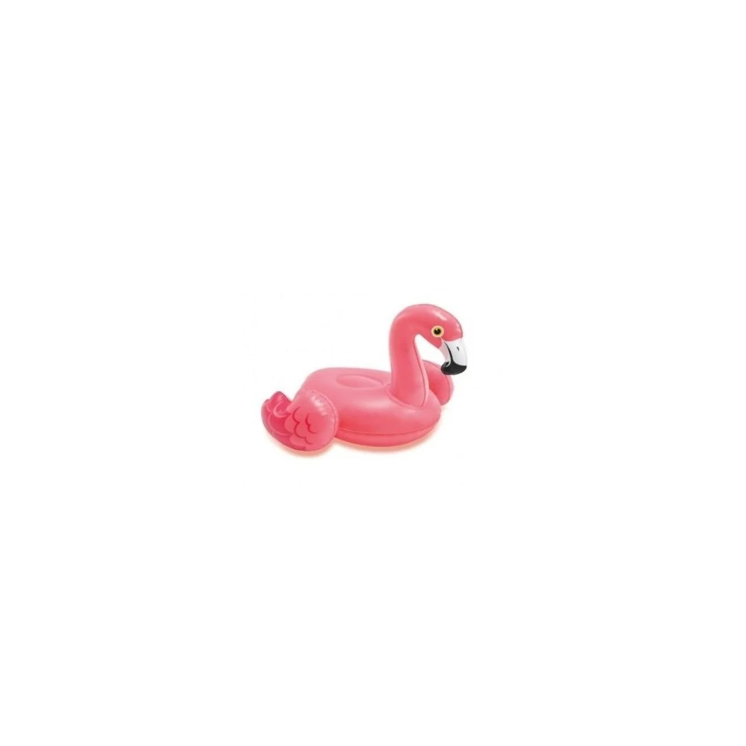 Jucarie gonflabila pentru piscina sau cada, Intex 58590, flamingo roz, 30 cm - 
