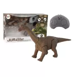 Dinozaur RC interactiv de jucarie, Brachiosaurus cu telecomanda pentru copii, 12432 - 