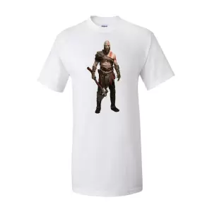 Tricou, Kratos, God of War, Alb, Marime L - Iti prezentam tricou alb pentru dama si barbati, personalizat. Pentru oferte si detalii, click aici.