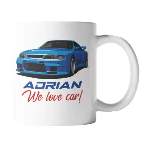 Cana cu Adrian, we love car, 300 ml - 