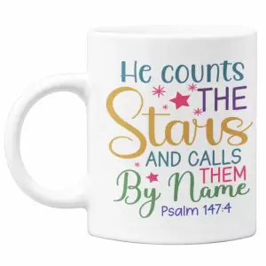 Cana He counts the stars, Priti Global, Psalmul 147:4, 330 ml - 