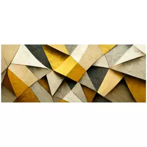 Tapet autoadeziv Premium, Priti Global, Textura canvas, Triangle, 130x52 cm - 
