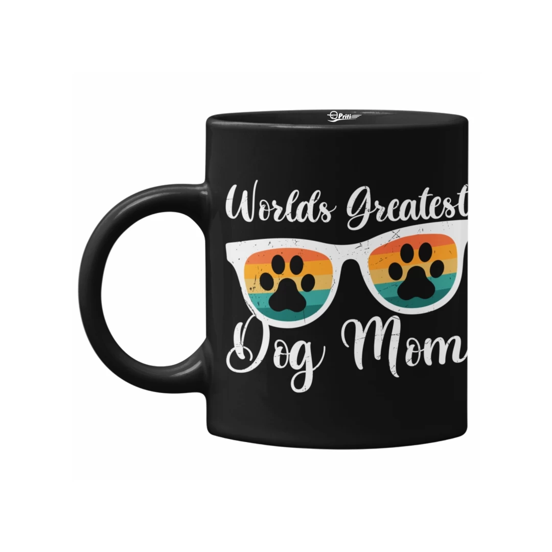 Cana neagra mama, Priti Global, Worlds greatest dog mom, 330 ml - 