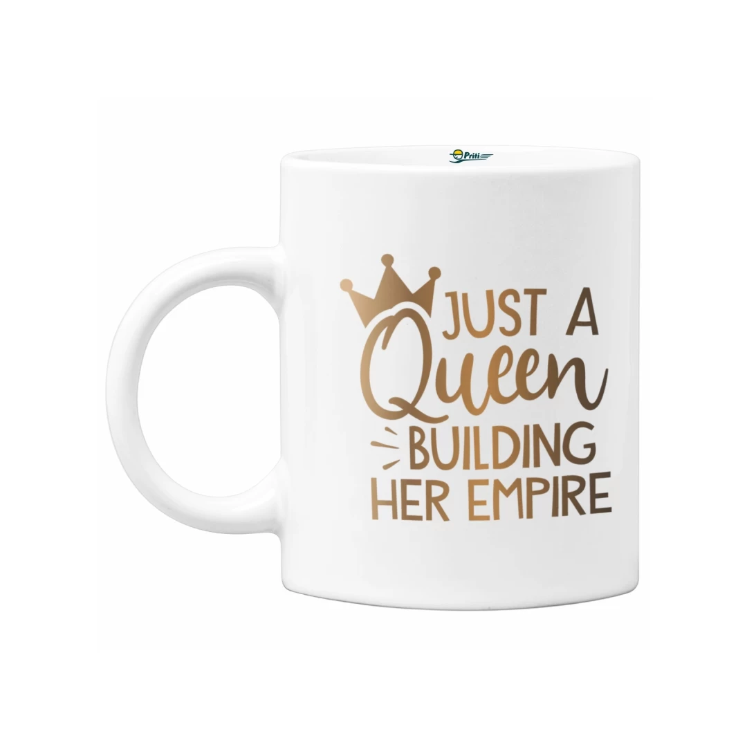 Cana pentru prietena, Priti Global, Queen building her empire, 330 ml - 