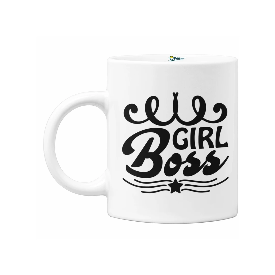 Cana pentru prietena, Priti Global, Girl boss, star, 330 ml - 