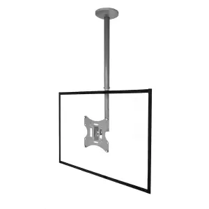 Suport TV tavan Blackmount S54,10''-32'' (25cm-82cm), max. 30 kg, reglabil, argintiu - <p>Suport TV tavan Blackmount S54,10''-32'' (25cm-82cm), max. 30 kg, reglabil, argintiu</p>