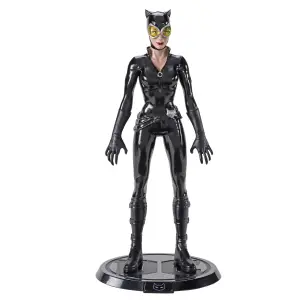 Figurina Catwoman articulata IdeallStore®, Purrr Mistress, editie de colectie, 18 cm, stativ inclus - 