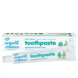 Pasta de dinti bio pentru copii cu menta si aloe vera - 