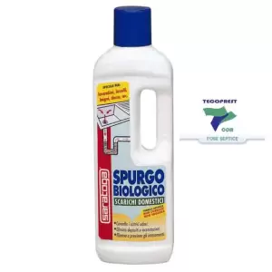 Spurgo Biologico lichid pentru curatat tevi – 750 ml - <p><strong>Spurgo biologico lichid</strong> - Un produs in totalitate natural, pa baza de microorganisme si enzime atent selectionate, ce distrug toate rezidurile&nbsp;</p>
