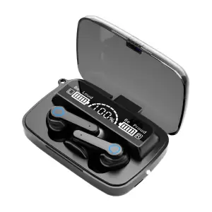Casca Audio M19 In-Ear, baterie 2000 mAh, Bluetooth TWS 5.1, Pairing automat,Touch Control, True Wireless, Black - 