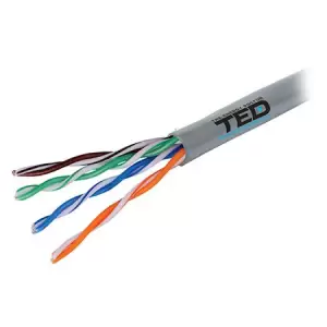 Cablu Utp Cat 5 Cupru 0.5mm 305m Ted Electric - 