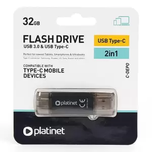 Flash Drive Usb 3.0 Type C 32gb C-depo Platin - Avem pentru tine memorii usb pentru stocare de date importante, cu viteze foarte mari de transfer si cu preturi accesibile