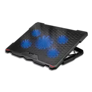 Cooler laptop 5 FANS 2 USB PLATINET - 