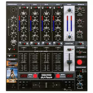 Professional Dj Mixer With Effects And Bpm - 