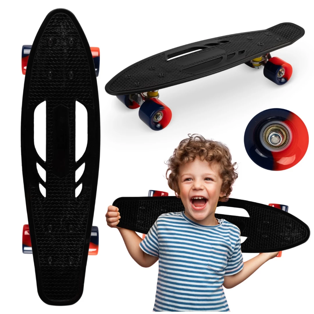 Skateboard copii, Qkids, Galaxy - Navy Blue - <p>Skateboard copii, Qkids, Galaxy - Navy Blue Ți se pare că skateboarding-ul este doar să te dai cu piciorul? Nu ai putea greși mai mult! Aceasta este o activitate care necesită multă abilitate, fitness și coordonare! Skateboard-ul GALAXY, care este un cad</p>