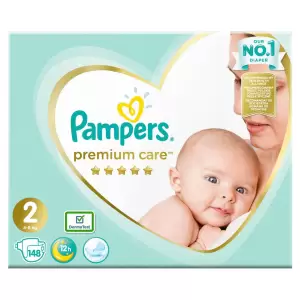 Scutece Pampers Premium Care, Nr. 2, New Baby, 4-8 kg, Mega Box 148 buc - Avem pentru tine scutece pampers pentru bebe. Produse de calitate la preturi avantajoase.
