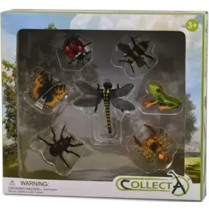 Set 7 figurine insecte Collecta - 