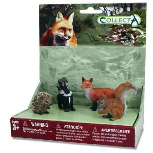 Set 4 figurine Animale din padure - Collecta - 
