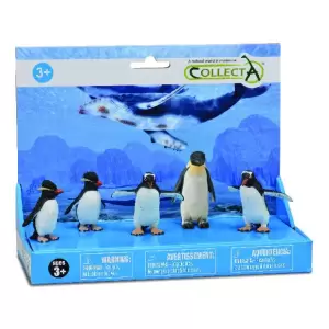 Set 5 figurine pictate manual Pinguini - 