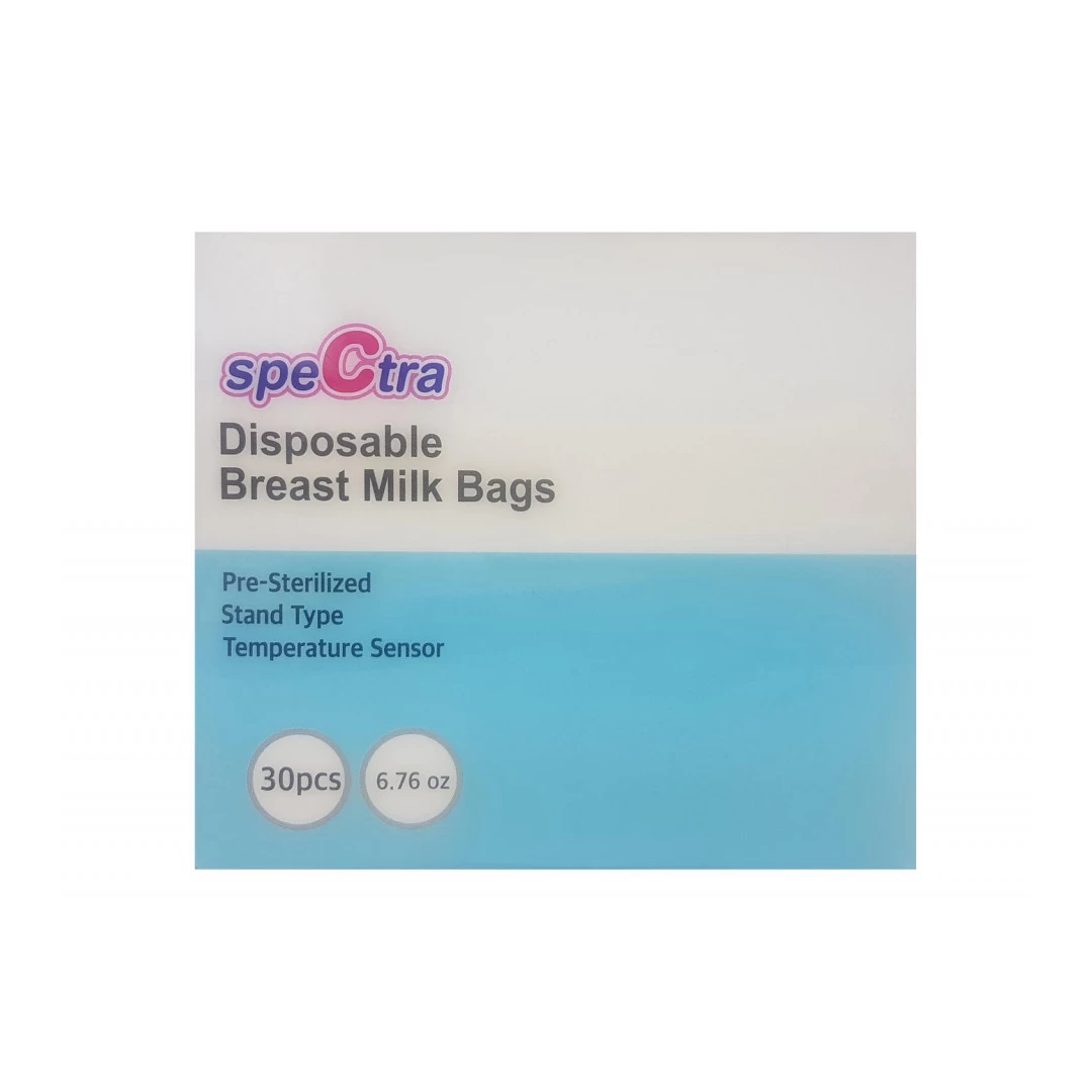 Spectra - Pungi stocare lapte matern cu fermoar (30 buc.) - 
