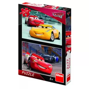 Puzzle 2 in 1 - Cars 3: Cursa cea mare - 77 piese - Profita de Puzzle 2 in 1 - Cars 3: Cursa cea mare - 77 piese. Nu rata!