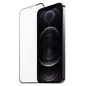 Folie de sticla iPhone 12 Pro Max DuxDucis Neagra - 