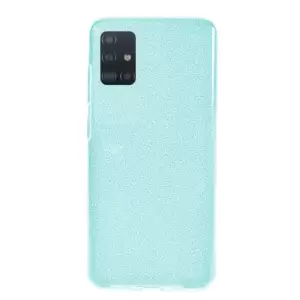 Husa Samsung Galaxy A71 4G Sclipici Albastru Silicon - Cauti husa de protectie pentru telefonul tau? Gasesti pe ADK.ro, intra si cumpara husa pentru Samsung Galaxy A71 4G Sclipici Albastru Silicon