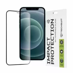 Folie iPhone 12 Pro Max sticla securizata 111D Negru - 