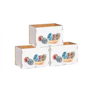 Set 3 cutii decorative cu oua - cfp15033s - 