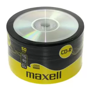 CD-R Maxell 700Mb , 80 min , 52X , set 50 buc - 