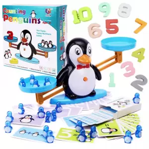 Jucarie Pinguin tip Balanta Educationala - <p>Un pinguin dragut tip balanta va fura inima fiecarui copil mic si il va incuraja sa exploreze lumea numerelor si a operatiilor matematice.</p>