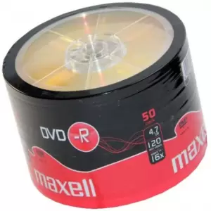 DVD-R, 4.7Gb, 16X , Maxell , set 50 buc - 