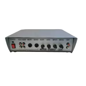 Mixer stereo 6 canale ( 2 canale mono + 2 canale stereo ) - mixer, mixer 6 canale, mixer audio, mixer stereo