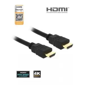 CABLU HDMI 4K-PREMIUM 3D  60HZ HDR 18GBPS- 3M - 