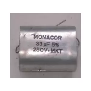 Set 4 condensatori 3.3 micro / 250 V  LSC-330 Monacor - condensator, lsc-330, monacor