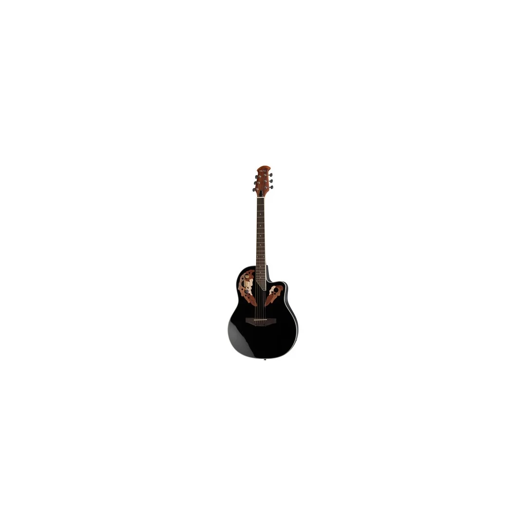 Chitara electro-acustica neagra Harley  850 CE BK - 