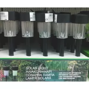 SET 4 LAMPI SOLARE PLASTIC LIX - 