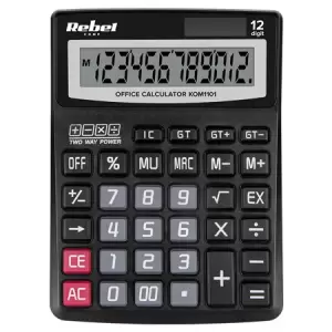 Calculator De Birou 12 Digiti Oc-100 Rebel - 
