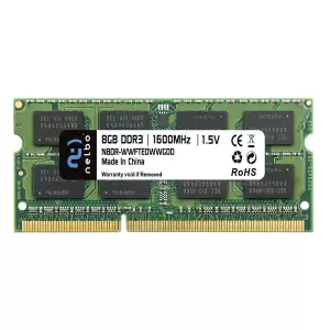 Memorie RAM 8 GB sodimm ddr3, 1600 Mhz, Nelbo, pentru laptop - Avem pentru tine memorii RAM simple si cu RGB pentru laptop cu performante mari, foarte utile in gaming si aplicatii solicitante.
