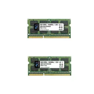 Set memorie RAM 16 GB (2x8 GB) sodimm ddr3L, 1600 Mhz, NELBO, dual channel, pentru laptop - Avem pentru tine memorii RAM simple si cu RGB pentru laptop cu performante mari, foarte utile in gaming si aplicatii solicitante.